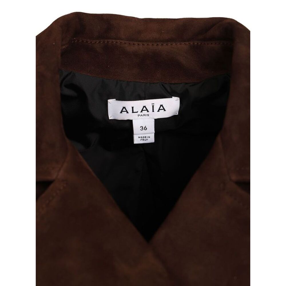 Alaïa Women Cropped Biker Jacket - Picture 4 of 7